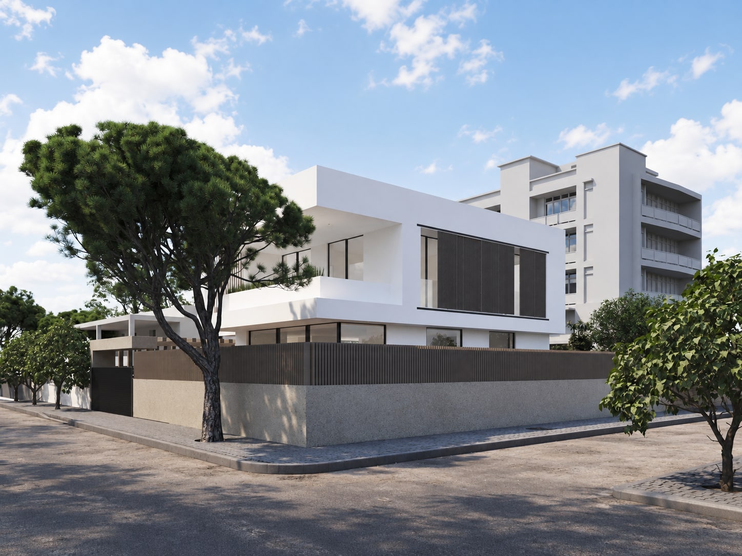 Luxury three-level residence with basement, Alimos, 2025