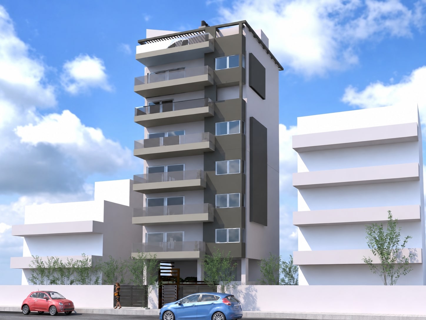 Six-storey apartment building with basement, Palaio Faliro, 2025