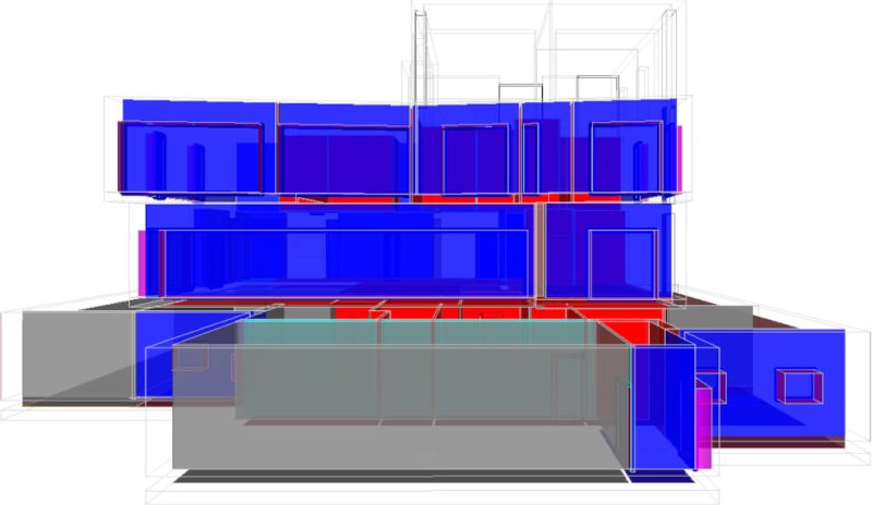 Energy model of a residence in Voula